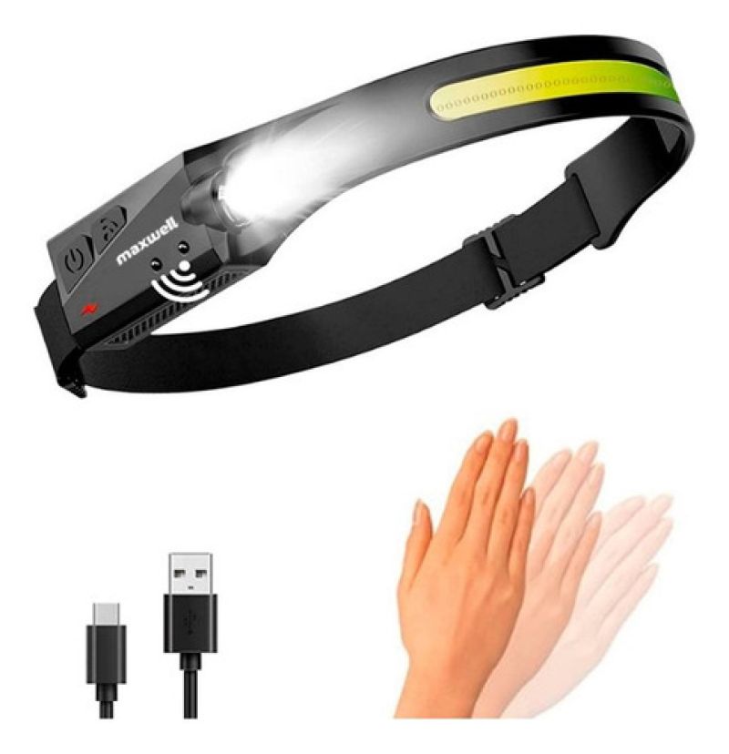 Comprar Linterna Minera Recargable Usb en Electroshopy